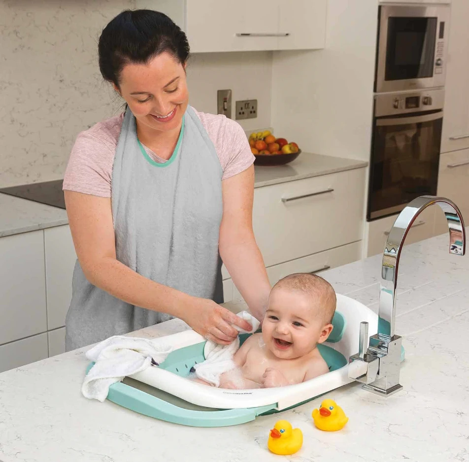 ClevaMama - ClevaBath- The Sink Bath - Blue 3 ClevaMama - ClevaBath- The Sink Bath - Blue - Image 3