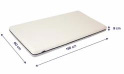Premium ClevaFoam Support Mattress - 60 X 120 X 9 Cm - Cot Size -Baby Products Store osptxu04ikw