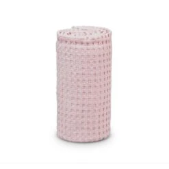 Lulujo Waffle Blanket | Pink Ballet Slipper