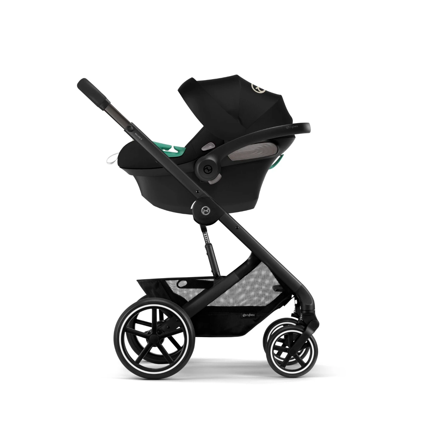 Cybex Balios Lux S Pushchair Essential Bundle - Moon Black/Black (2023) 9 Cybex Balios Lux S Pushchair Essential Bundle - Moon Black/Black (2023) - Image 9