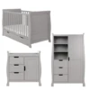 Obaby Stamford Classic 3 Piece Room Set- Warm Grey