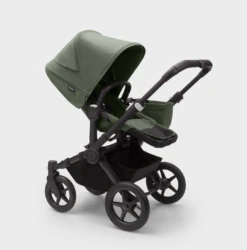 Bugaboo Donkey 5 Duo Pushchair & Cybex Cloud T Travel System - Black / Forest Green -Baby Products Store pls5qffoxms