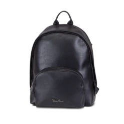Silver Cross Vegan Leather Rucksack - Black
