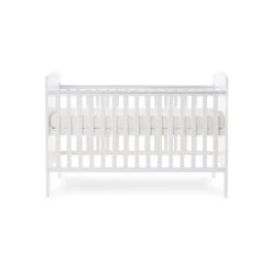 Obaby Grace Cot Bed & Fibre Mattress- White 10 Obaby Grace Cot Bed & Fibre Mattress- White -Baby Products Store q4jmnspq32y