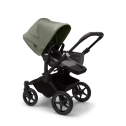 Bugaboo Donkey 5 Twin Pushchair & Carrycot - Black / Grey Melange / Forest Green -Baby Products Store qejodl4xih5