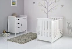 Obaby Stamford Mini 2 Piece Room Set- White -Baby Products Store qj2wm5ed0db