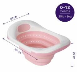 ClevaMama - ClevaBath- The Sink Bath - Pink -Baby Products Store qmirepfdzbd