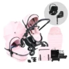ICandy Peach 7 Pushchair & Cybex Cloud T Travel System | Blush On Phantom