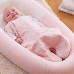 Purflo Swaddle To Sleep 2.5tog All Seasons (0-4 Months) - Pink Shell -Baby Products Store r05naugumvv