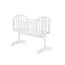 Obaby Sophie Swinging Crib & Mattress - White -Baby Products Store rddijzxea5q