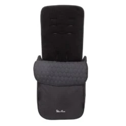 Silver Cross Pop Footmuff - Black