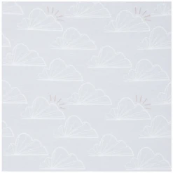 Shnuggle® Shnuggle Grey Cloud Fitted Moses Basket Sheets | 2 Pack -Baby Products Store rxbmw1nrfgb