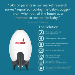 Rockit Rocker V2 - Portable Baby Rocker | Rechargeable -Baby Products Store s2ixoeciwhc
