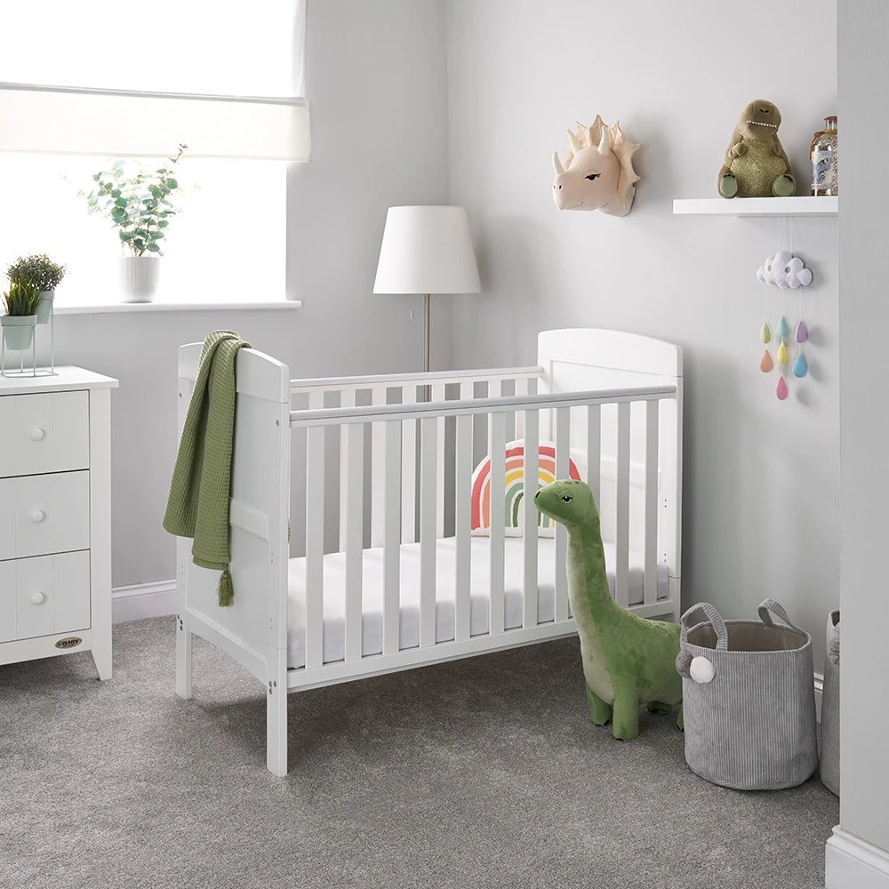 Obaby Grace Mini 2 Piece Room Set - White 2 Obaby Grace Mini 2 Piece Room Set - White - Image 2
