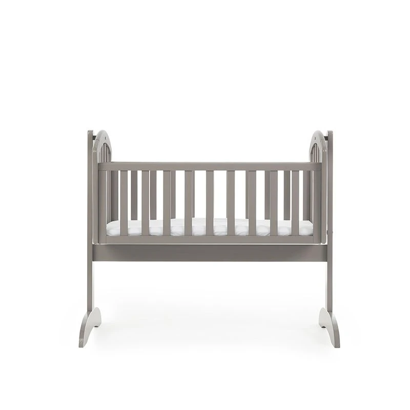 Obaby Sophie Swinging Crib - Taupe Grey 2 Obaby Sophie Swinging Crib - Taupe Grey - Image 2