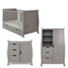 Obaby Stamford Classic 3 Piece Room Set- Taupe Grey