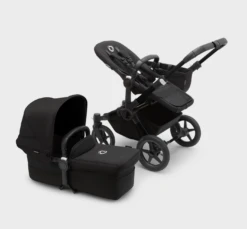 Bugaboo Donkey 5 Duo Pushchair & Carrycot - Black / Midnight Black -Baby Products Store soamgdl1jfi