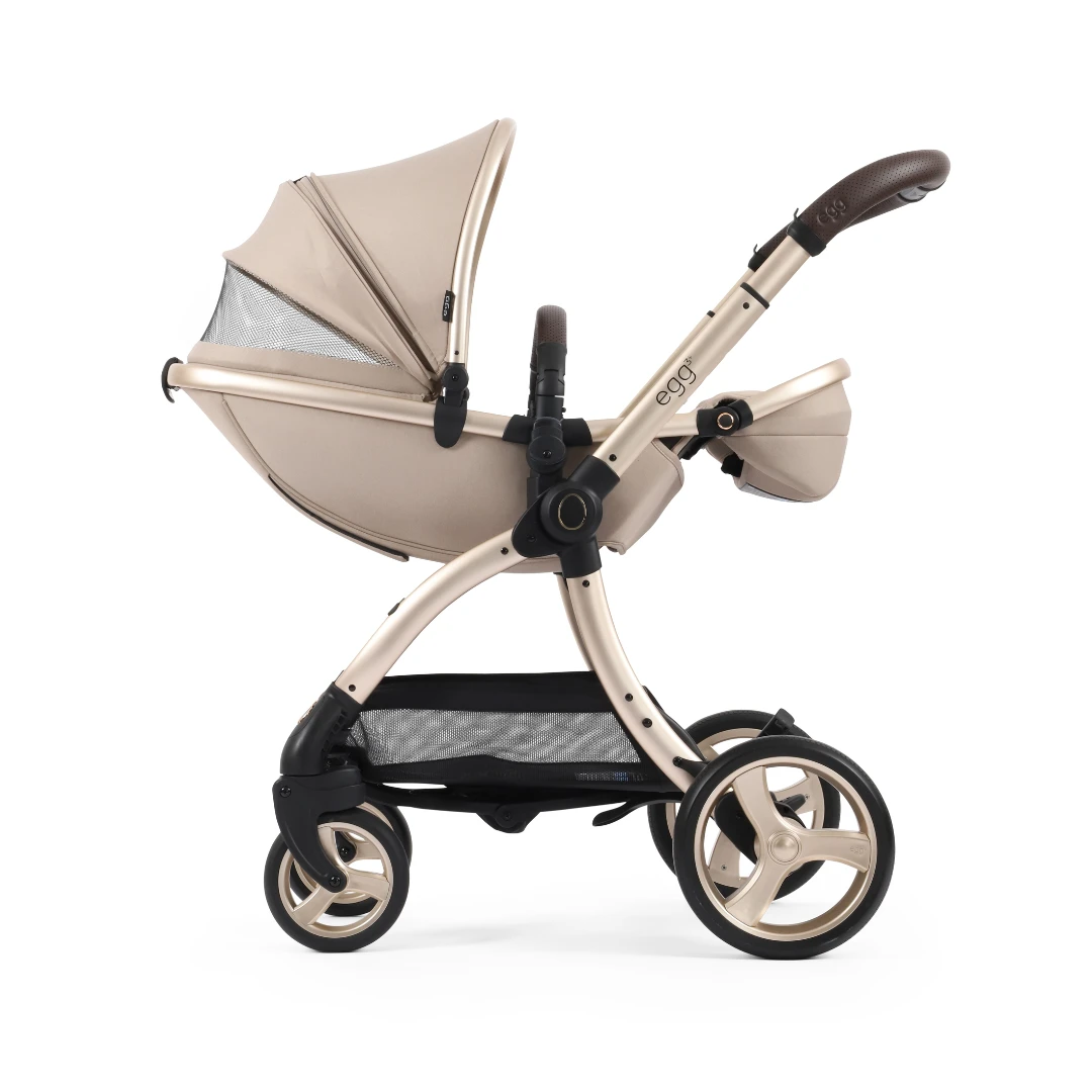 Egg 3 Stroller Luxury Travel System With Cybex Cloud T Car Seat | Feather 11 Egg 3 Stroller Luxury Travel System With Cybex Cloud T Car Seat | Feather - Image 11
