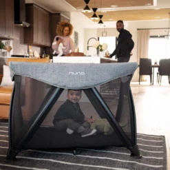 Nuna Sena Aire Travel Cot (Zip On Bassinet) - Charcoal Grey 19 Nuna Sena Aire Travel Cot (Zip On Bassinet) - Charcoal Grey -Baby Products Store swiusewvqya