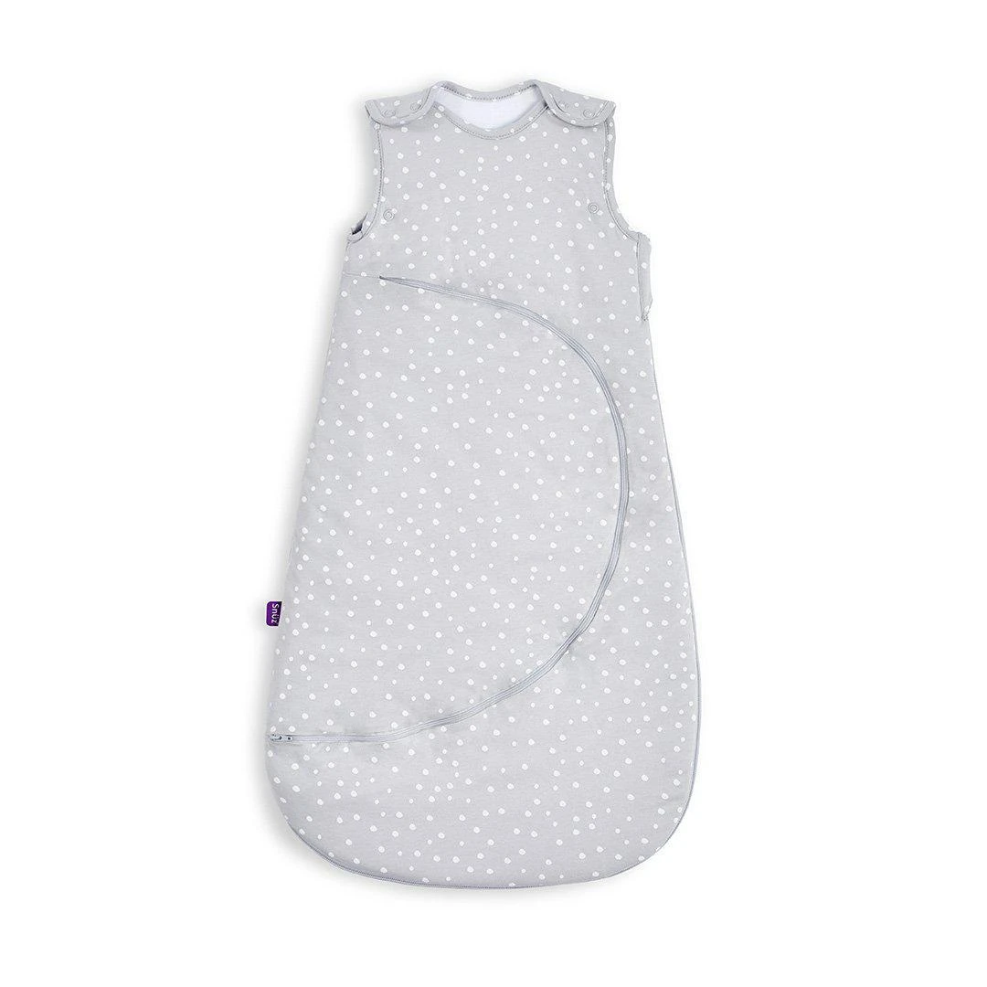 SnuzPouch Sleeping Bag1.0 Tog - White Spot(0-6 Months) 1 SnuzPouch Sleeping Bag1.0 Tog - White Spot(0-6 Months)