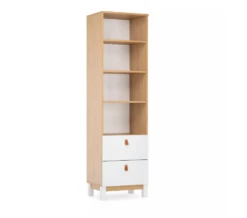 CuddleCo Rafi Bookcase - Oak | White -Baby Products Store tnsj00uq5zs