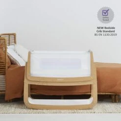 SnuzPod4 Bedside Crib - Natural -Baby Products Store trbdgqtdl3u