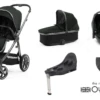 Oyster 3 Essential 5 Piece Capsule Travel System | Black Olive (Gun Metal Chassis)