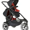 Phil & Teds Sport Verso Tandem Pushchair With Double Kit - Red