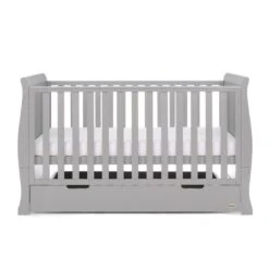 Obaby Stamford Classic Cot Bed & Cot Top Changer - Warm Grey 11 Obaby Stamford Classic Cot Bed & Cot Top Changer - Warm Grey -Baby Products Store u1esp5h0tpq