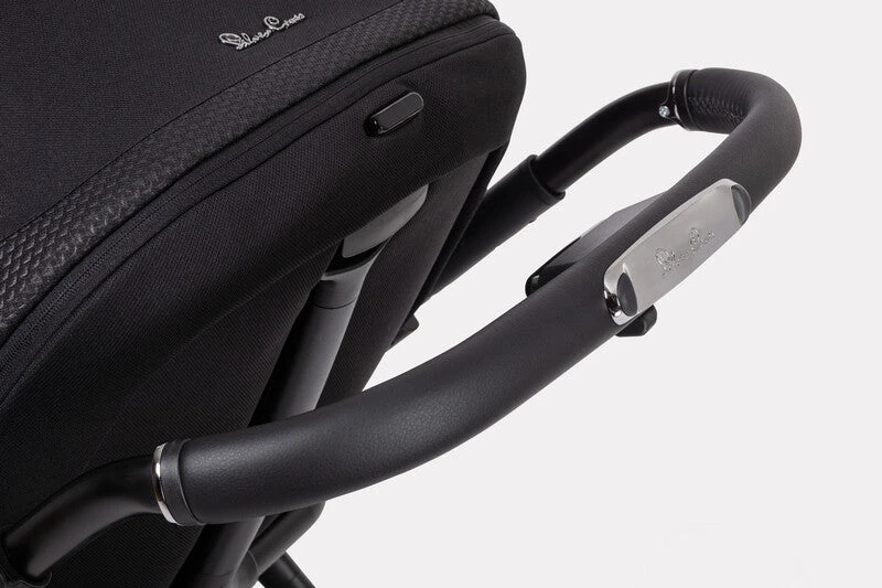 Silver Cross Dune Pushchair, Compact Carrycot & Dream I-Size Travel Pack - Space Black 14 Silver Cross Dune Pushchair, Compact Carrycot & Dream I-Size Travel Pack - Space Black - Image 14