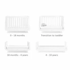 SnuzKot Mode Cot Bed– White -Baby Products Store uck2smdxvt2