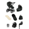 Egg 3 Stroller Luxury Travel System With Maxi-Cosi Pebble 360 Pro Car Seat | Black Olive