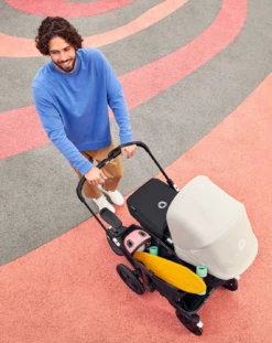 Bugaboo Donkey 5 Twin Pushchair & Turtle Air 360 Travel System - Graphite / Grey Melange -Baby Products Store ugz3dyuoft5