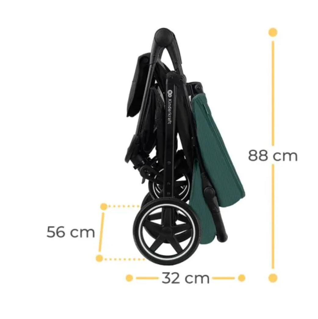Kinderkraft Route Pushchair | Green 10 Kinderkraft Route Pushchair | Green - Image 10