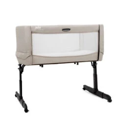 Joie Roomie GO Travel Bedside Crib | Clay Grey