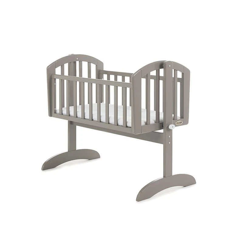 Obaby Sophie Swinging Crib - Taupe Grey 1 Obaby Sophie Swinging Crib - Taupe Grey