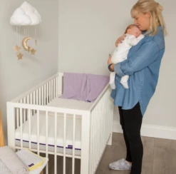 Premium ClevaMama AirGo Support Mattress - 60 X 120 X 11 Cm - Cot Size -Baby Products Store vjooz4skozh