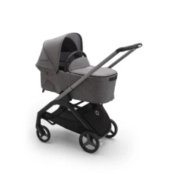 Bugaboo Dragonfly Ultimate Bundle With Turtle 360 Car Seat - Graphite With Grey Melange -Baby Products Store vl5pnsnaee1