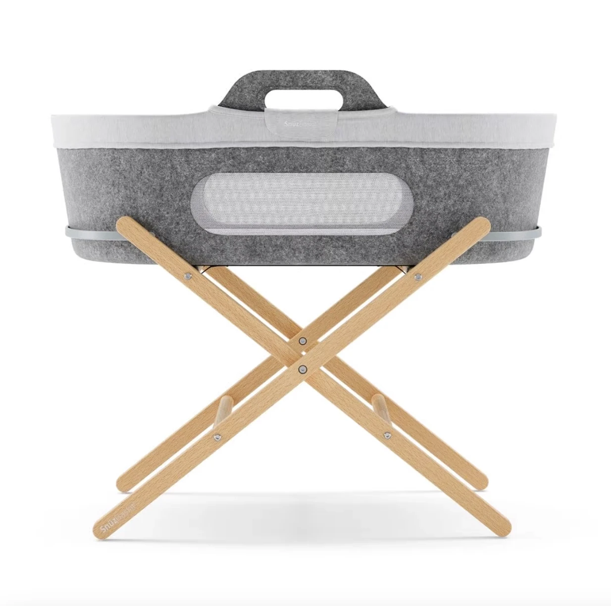 SnuzBaskit Liner | Light Grey Marl 4 SnuzBaskit Liner | Light Grey Marl - Image 4