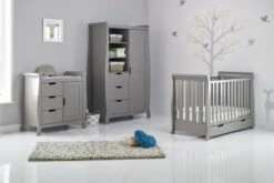 Obaby Stamford Mini 3 Piece Room Set- Taupe Grey -Baby Products Store vqrbduwv30q