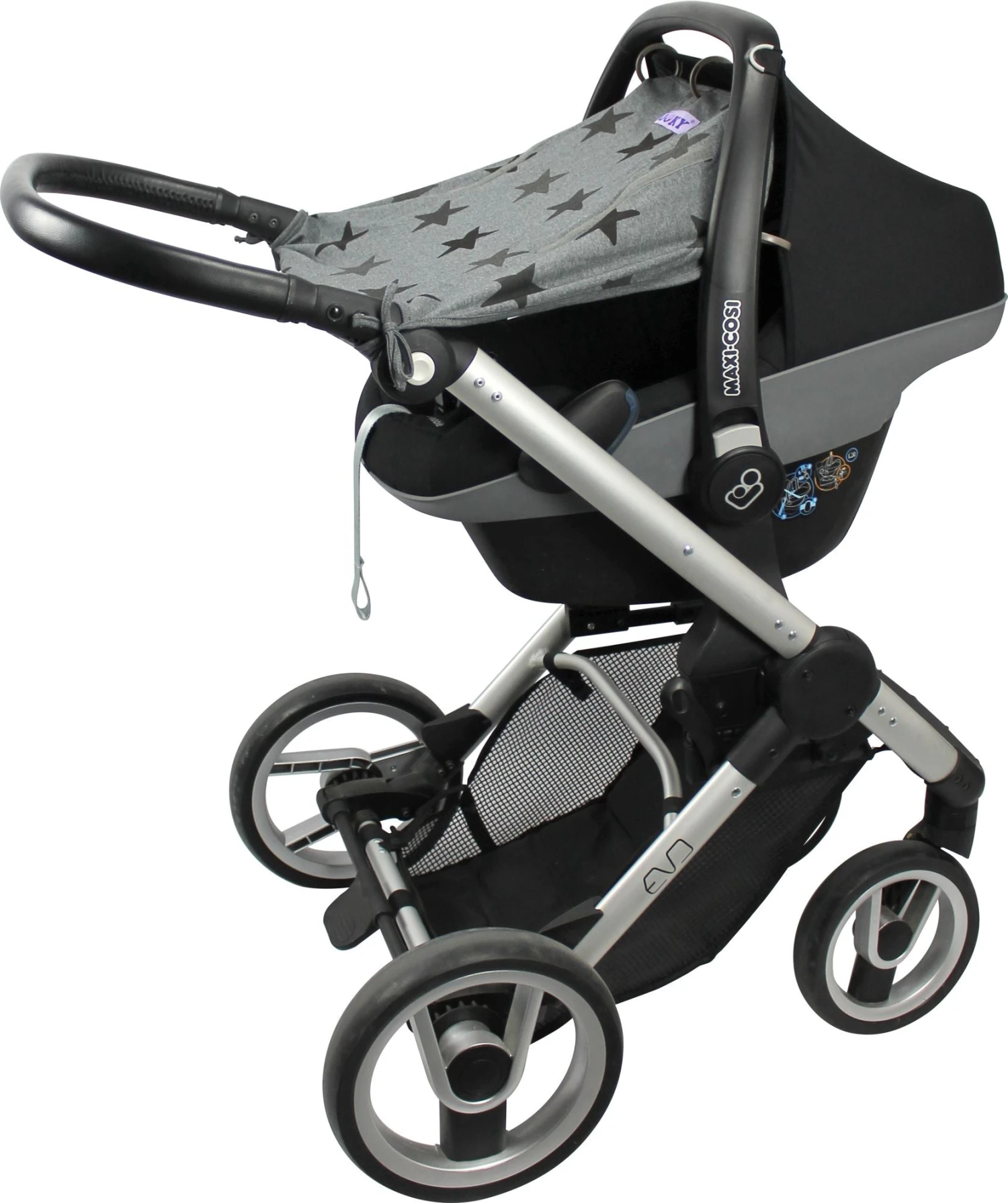 Dooky Universal Shade | Grey Stars 9 Dooky Universal Shade | Grey Stars - Image 9