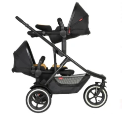 Phil & Teds Sport Verso Tandem Pushchair With Double Kit - Red -Baby Products Store wbpngdku2kr