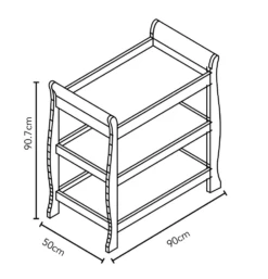 Obaby Stamford Space Saver 2 Piece Room Set | White -Baby Products Store wp2tgitjlfw