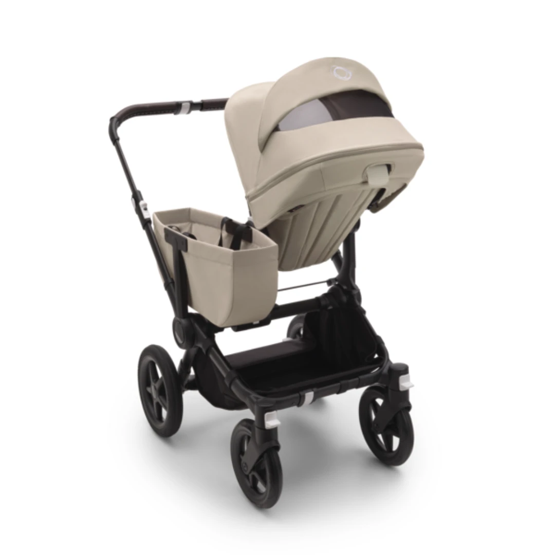 Bugaboo Donkey 5 Twin Pushchair & Carrycot - Black & Desert Taupe 5 Bugaboo Donkey 5 Twin Pushchair & Carrycot - Black & Desert Taupe - Image 5