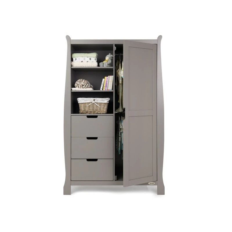Obaby Stamford Classic 3 Piece Room Set- Taupe Grey 14 Obaby Stamford Classic 3 Piece Room Set- Taupe Grey - Image 14