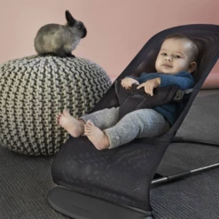 Babybjorn BABYBJÖRN Baby Bouncer Bliss | Anthracite Grey | Mesh -Baby Products Store xflmrlejf3i