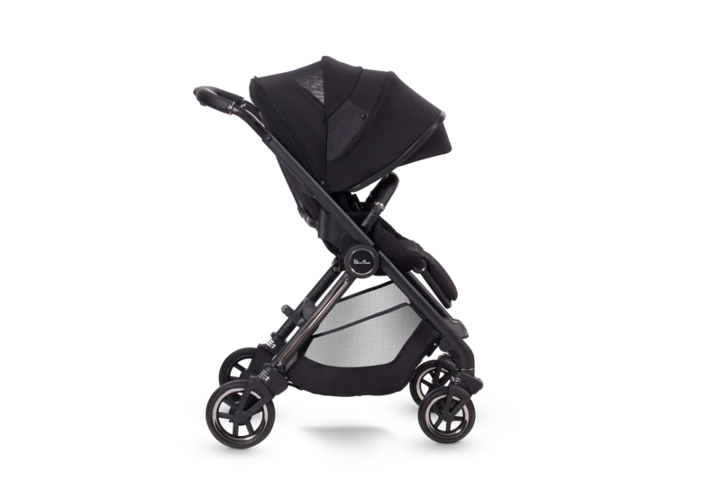 Silver Cross Dune Pushchair, Compact Carrycot & Dream I-Size Travel Pack - Space Black 7 Silver Cross Dune Pushchair, Compact Carrycot & Dream I-Size Travel Pack - Space Black - Image 7
