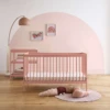 CuddleCo Nola 2 Piece Nursery Furniture Set | Soft Blush