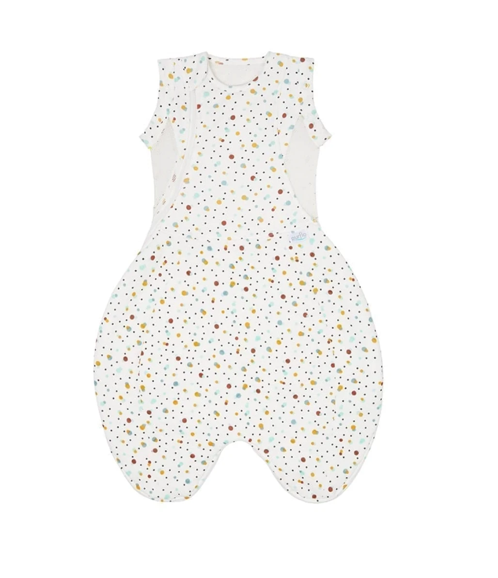 Purflo Swaddle To Sleep 0.5tog Lightweight (0-4 Months) - Scandi Spot 1 Purflo Swaddle To Sleep 0.5tog Lightweight (0-4 Months) - Scandi Spot
