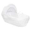 Shnuggle® Shnuggle Moses Basket With Covers & Mattress - White